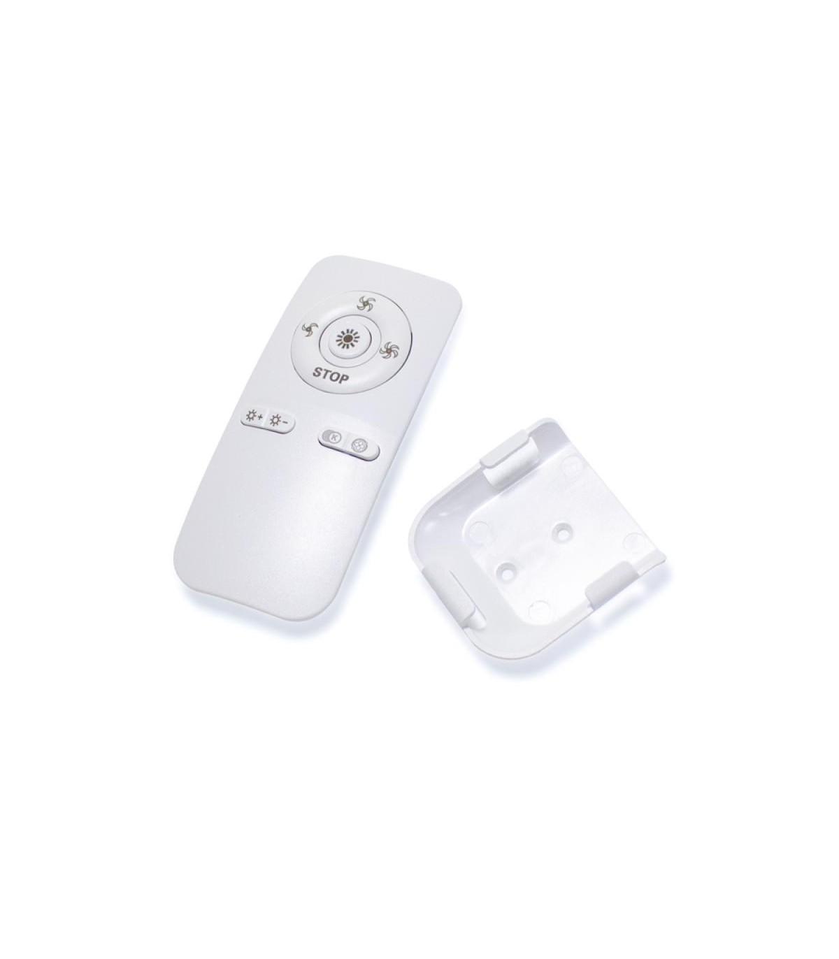 Ventilador Aero DC 40W 2400Lm 4 Aspas Blanco CCT