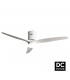 Ventilador de Techo AGUILON DC Blanco 20W 2450LM 3 Aspas Blanco CCT
