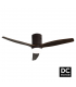 Ventilador de Techo AGUILON DC Marrón 20W 2450LM 3 Aspas Roble CCT