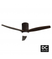 Ventilador de Techo AGUILON DC Marrón 20W 2450LM 3 Aspas Roble CCT