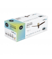 Ventilador de Techo AGUILON2 DC Cuero 3 Aspas Roble Sin Luz