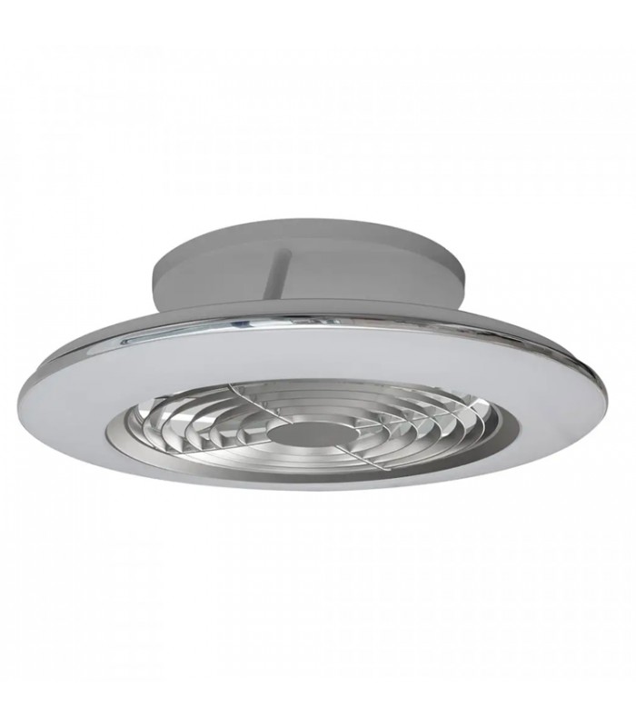 Ventilador DC Aliso XL Plata APP 95W 5900Lm CCT