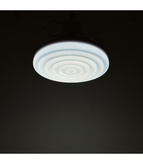 Ventilador Arcos DC 72W 6480Lm 4 Aspas Blanco APP Tuya CCT