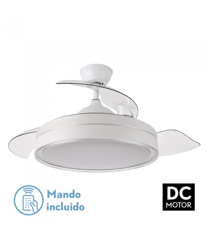 Ventilador de Techo Criador DC 72W 3 Aspas 6117Lm Blanco CCT