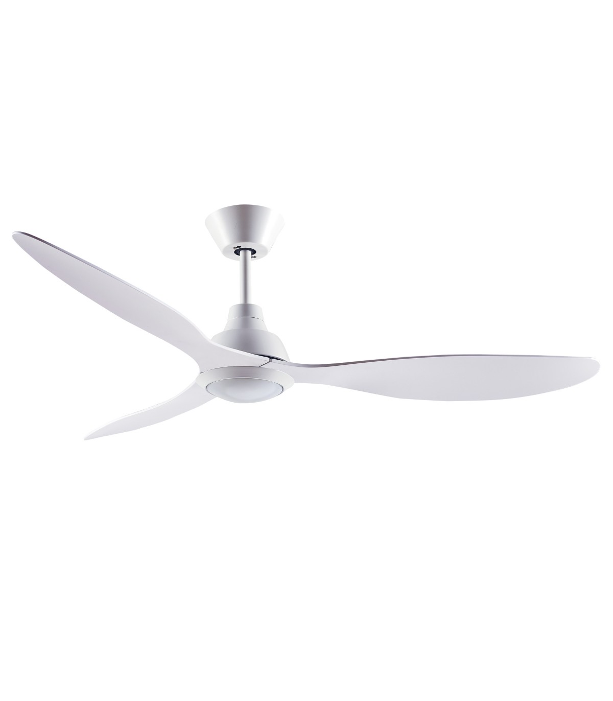 Ventilador de Techo Delfos DC 20W 2000Lm 3 Aspas Blanco 4000K