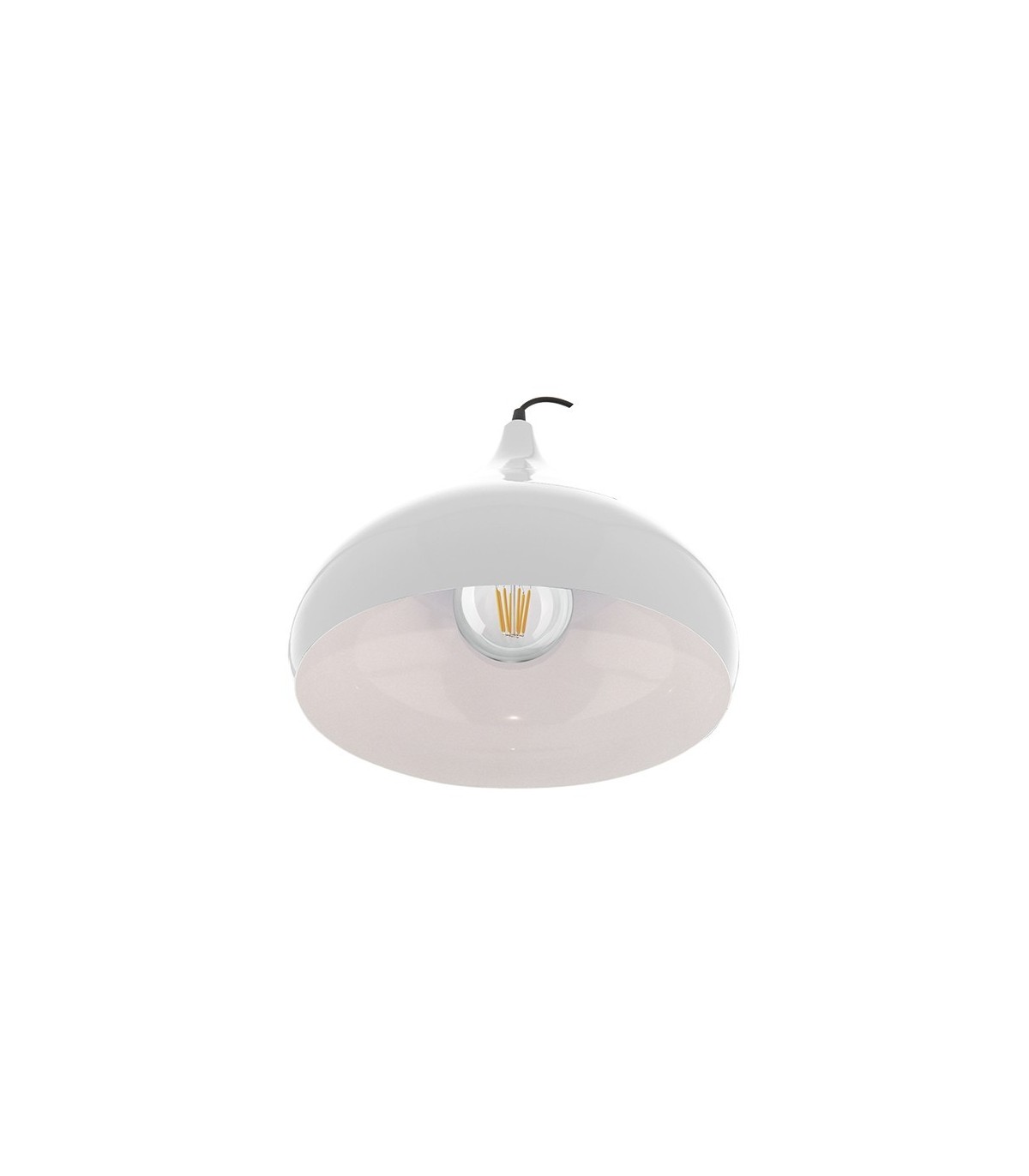 Lámpara de techo Coppen White E27 IP20