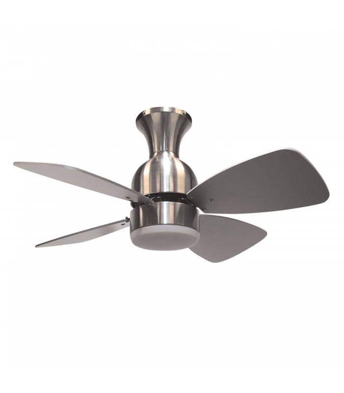 Ventilador Fresco AC 16W 1600Lm 4 Aspas Níquel