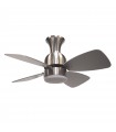Ventilador Fresco AC 16W 1600Lm 4 Aspas Níquel