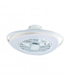 Ventilador Geneva AC APP 70W 3454Lm 5 Aspas Blanco CCT