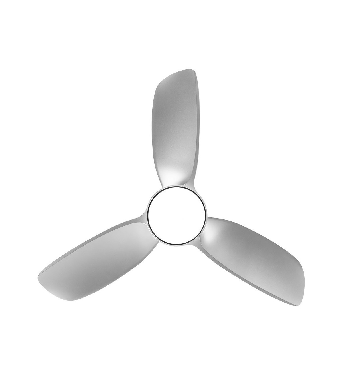 Ventilador de Techo HAUR DC 24W 2950Lm 3 Aspas Plata CCT