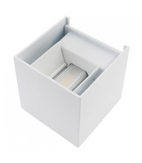 Aplique Led De Pared WHITE CUBE 6W 600LM IP54