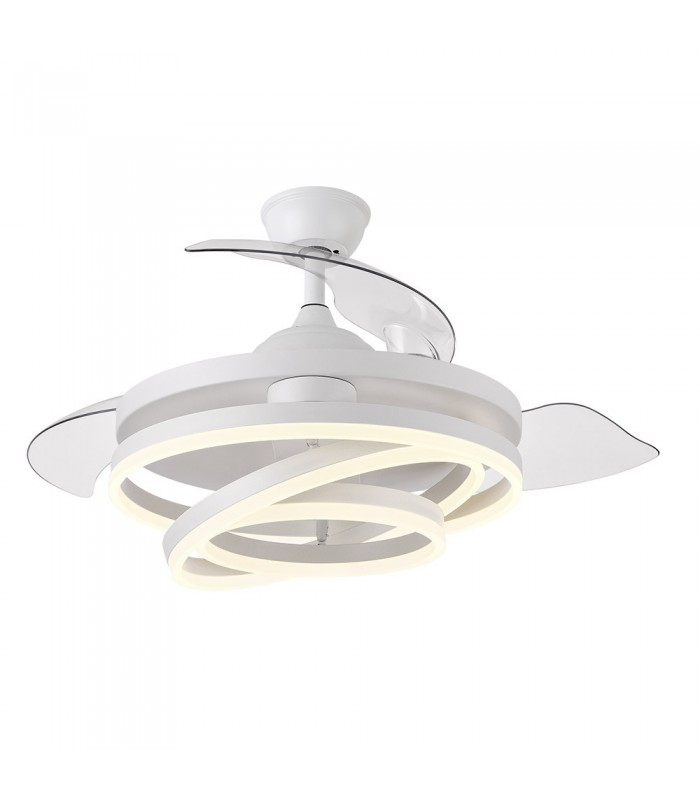 Ventilador Kai DC 72W 6120Lm 3 Aspas Blanco CCT