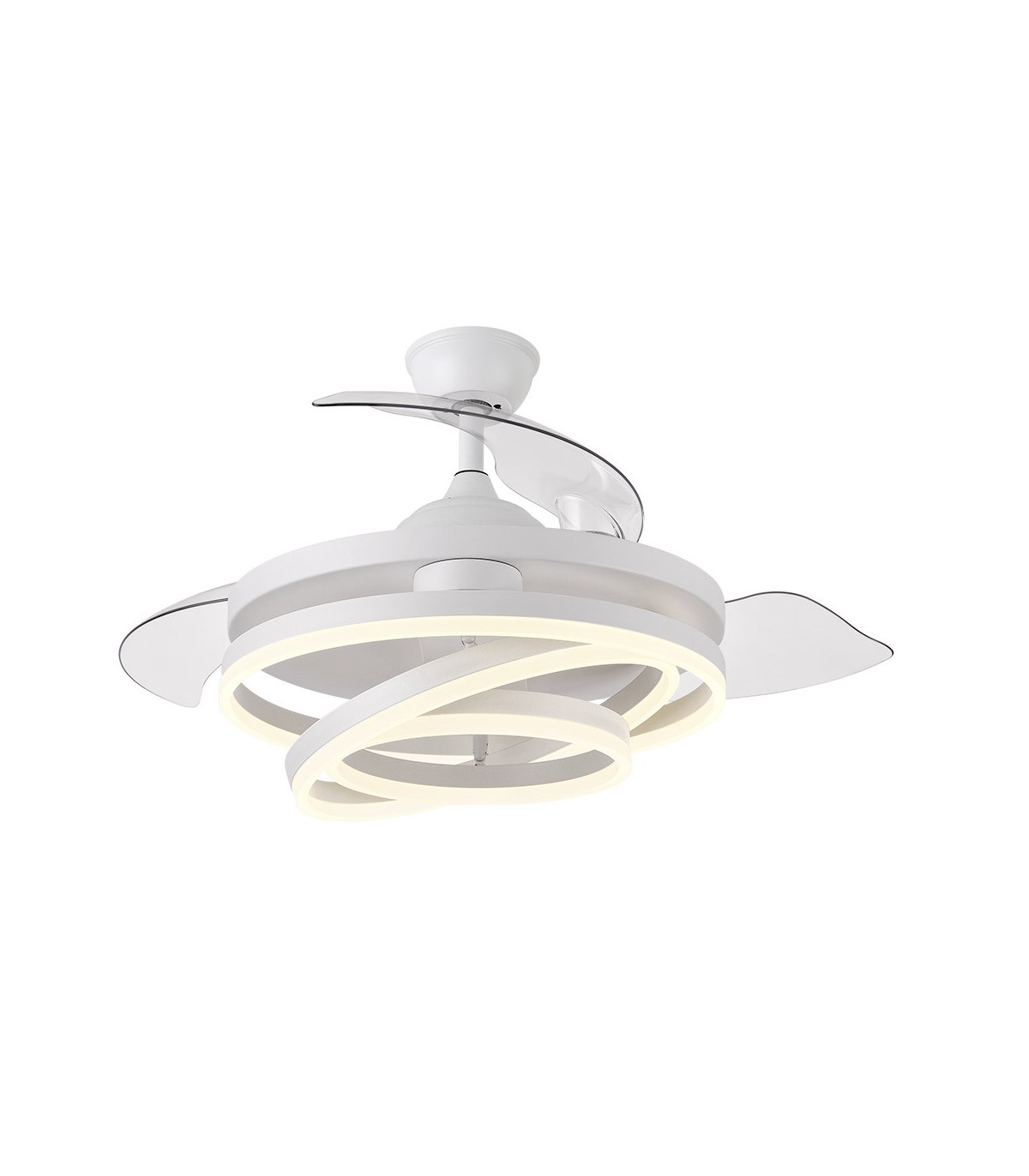 Ventilador Kai DC 72W 6120Lm 3 Aspas Blanco CCT