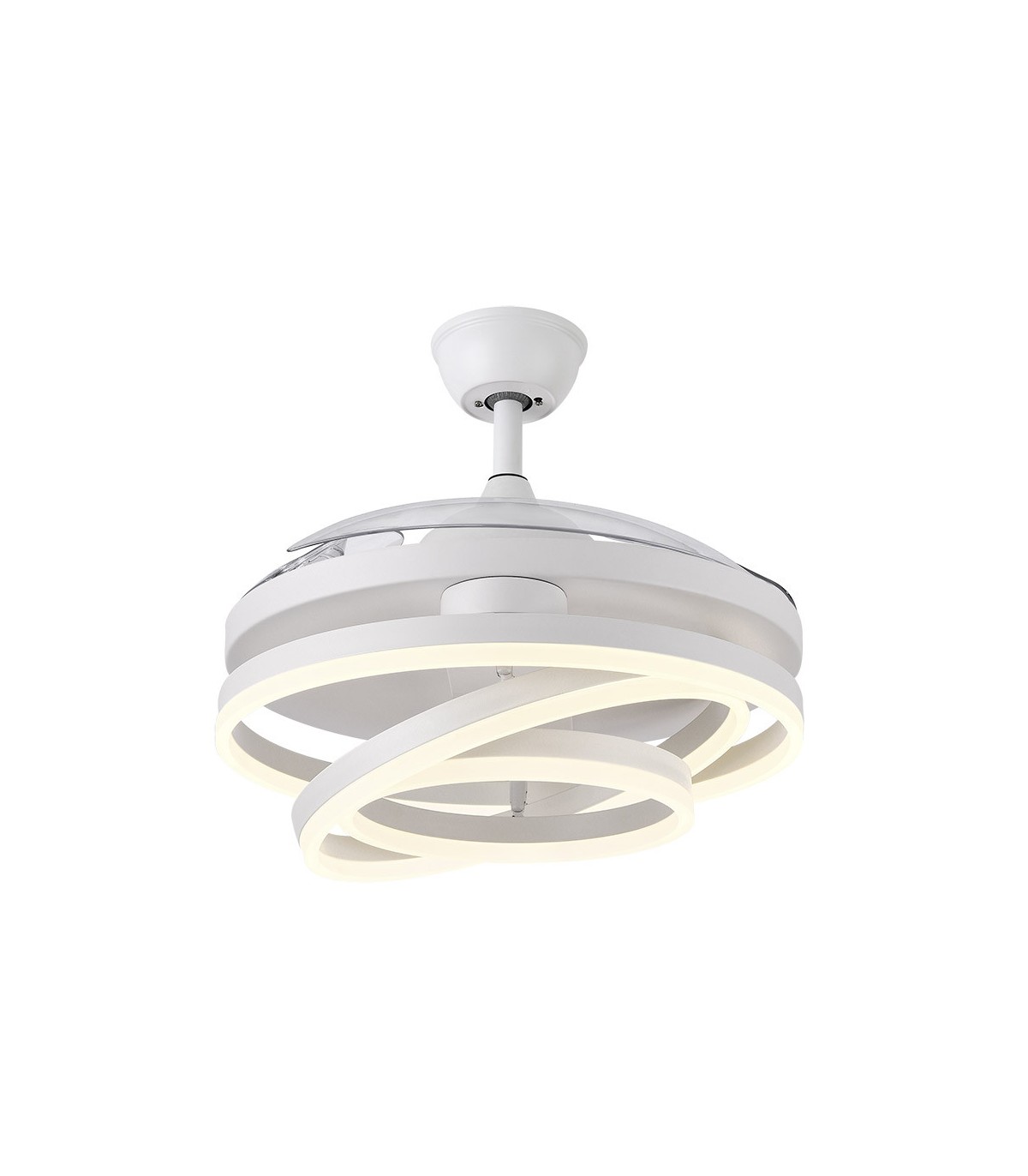 Ventilador Kai DC 72W 6120Lm 3 Aspas Blanco CCT