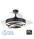 Ventilador Kai DC 72W 6120Lm 3 Aspas Negro CCT