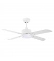 Ventilador Kenia DC Blanco 18W 1800Lm 4 Aspas Blanco CCT