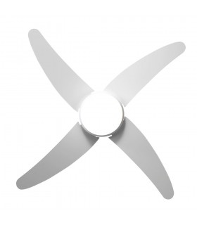 Ventilador de Techo KLOD DC Blanco 4 Aspas Blanco 2xE27