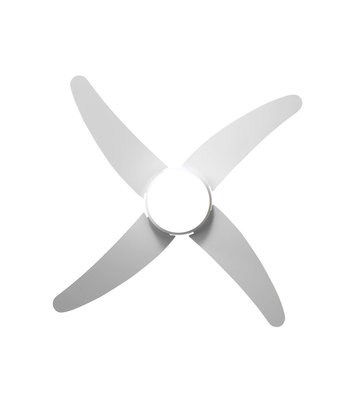 Ventilador de Techo KLOD DC Blanco 4 Aspas Blanco 2xE27
