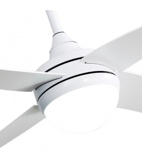 Ventilador de Techo KLOD DC Blanco 4 Aspas Blanco 2xE27