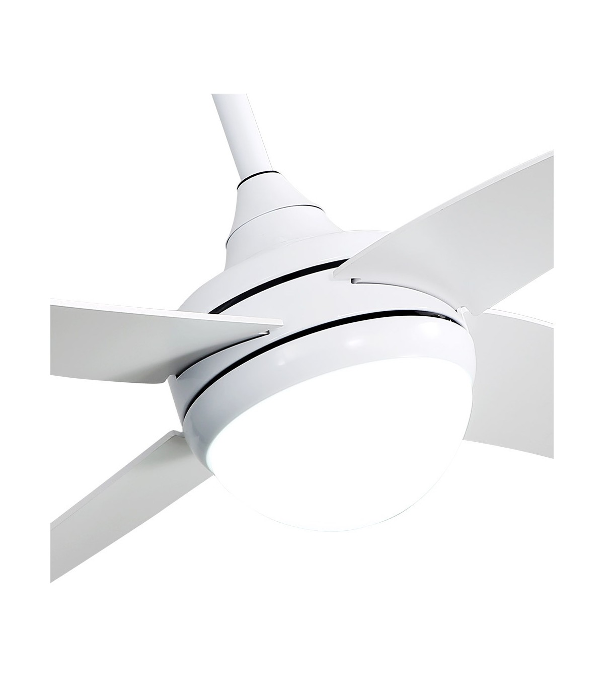 Ventilador de Techo KLOD DC Blanco 4 Aspas Blanco 2xE27