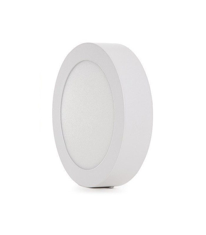 Plafón superficie LED 12W 1.160Lm 120° IP40 Redondo Blanco