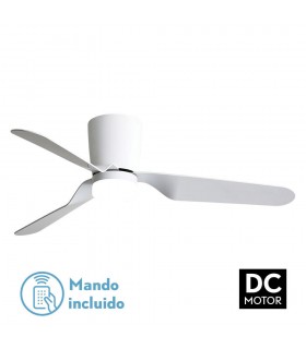 Ventilador de Techo KOCHI Blanco DC 18W 2350Lm 3 Aspas Blanco CCT