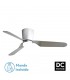 Ventilador de Techo KOCHI Níquel DC 18W 2350Lm 3 Aspas Plata CCT