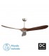 Ventilador de Techo MARIN DC Níquel 3 Aspas Roble Sin Luz