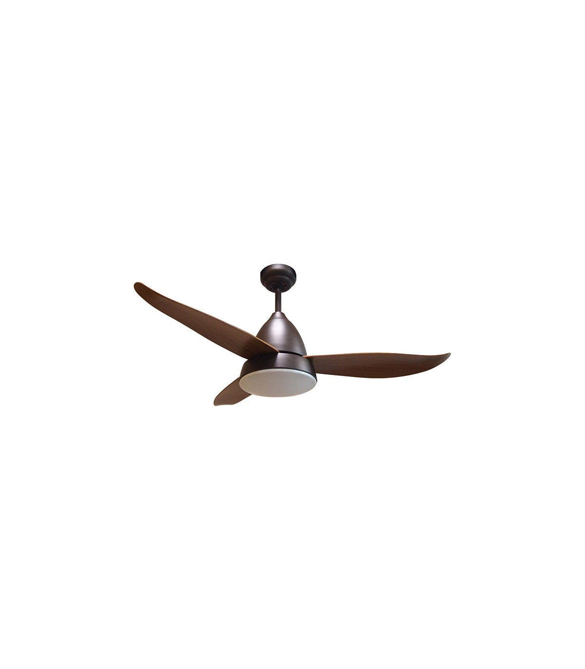 Ventilador Marino DC 16W 1600Lm 3 Aspas Marrón