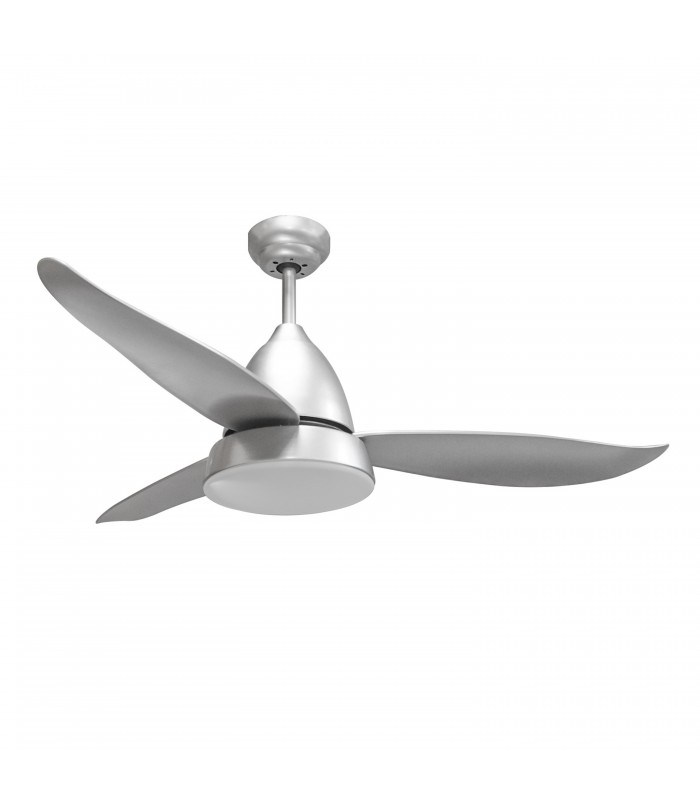 Ventilador Marino DC 16W 1600Lm 3 Aspas Plata