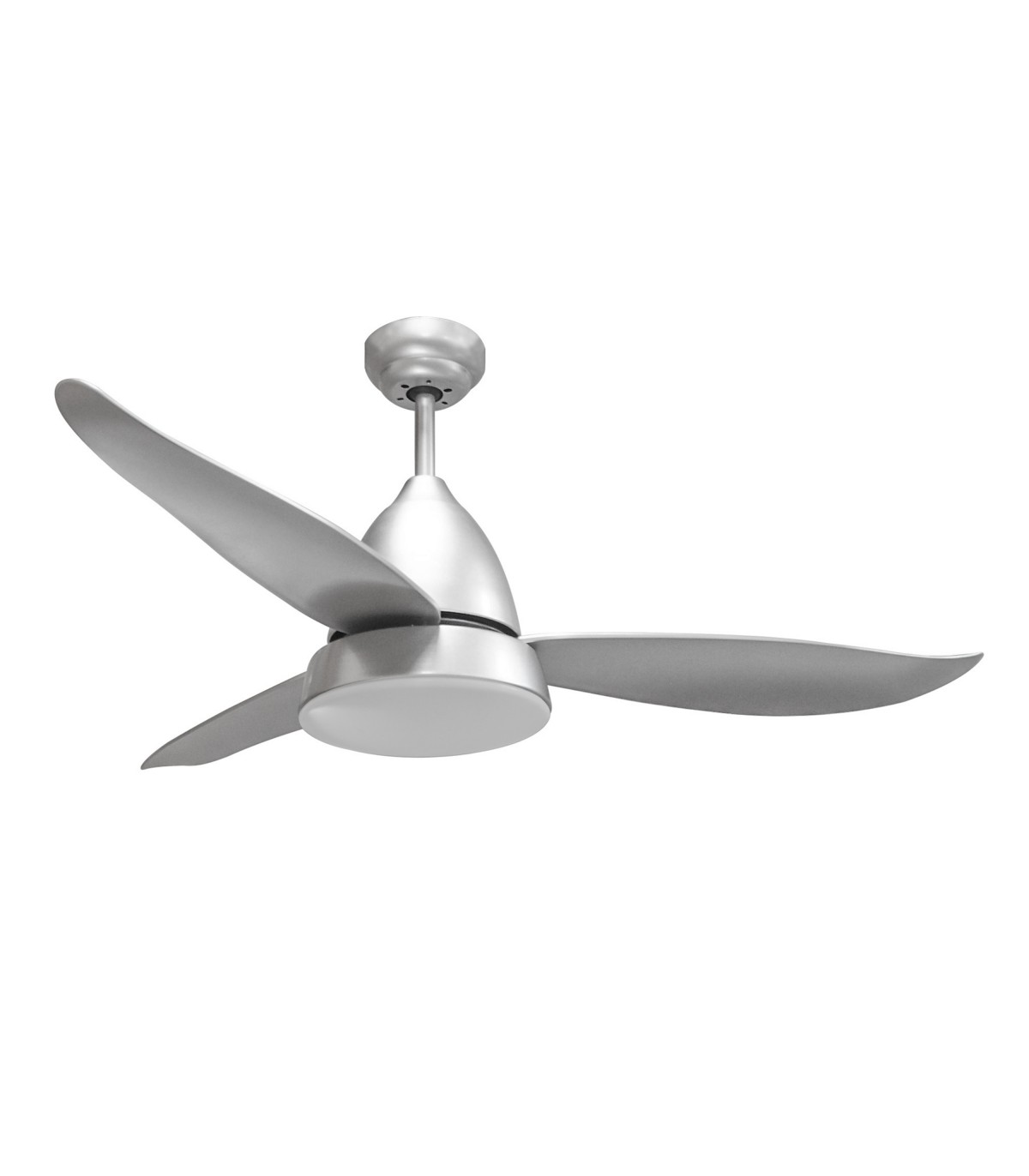 Ventilador Marino DC 16W 1600Lm 3 Aspas Plata