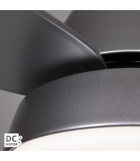 Ventilador Marino DC 16W 1600Lm 3 Aspas Plata