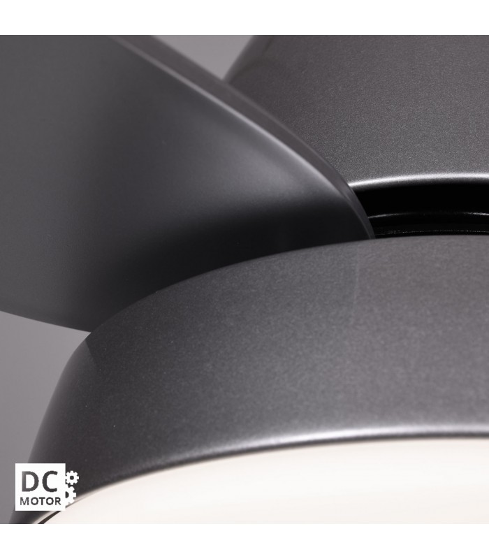 Ventilador Marino DC 16W 1600Lm 3 Aspas Plata