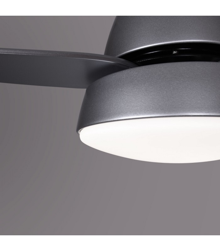 Ventilador Marino DC 16W 1600Lm 3 Aspas Plata