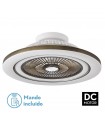 Ventilador Mato DC 72W 6120Lm 5 Aspas Cuero CCT