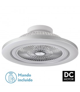 Ventilador Mato DC 72W 6120Lm 5 Aspas Níquel CCT
