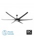 Ventilador de Techo MONCAYO DC 24W 2850Lm 6 Aspas Negro CCT
