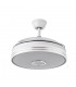 Ventilador Matanuska DC Bluethooth 72W 6120Lm 3 Aspas Blanco CCT