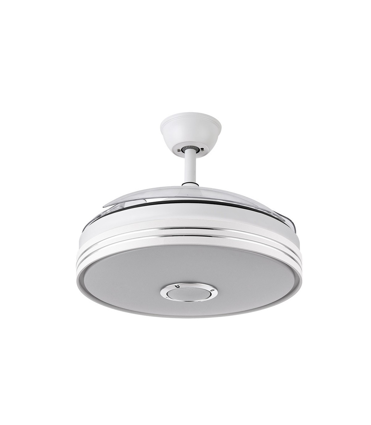 Ventilador Matanuska DC Bluethooth 72W 6120Lm 3 Aspas Blanco CCT