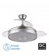 Ventilador Matanuska DC Bluethooth 72W 6120Lm 3 Aspas Níquel CCT