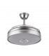 Ventilador Matanuska DC Bluethooth 72W 6120Lm 3 Aspas Níquel CCT