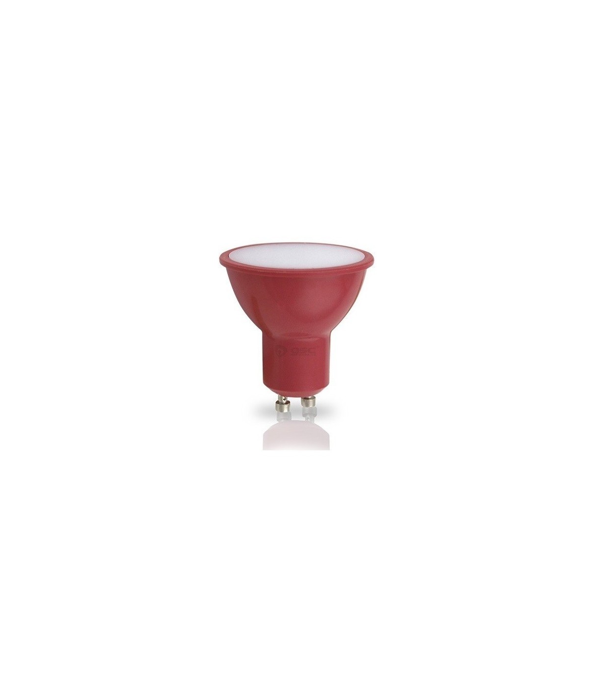 Dicroica GU10 LED Rojo 4W 120º IP20
