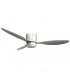 Ventilador Nasim DC 16W 1600Lm 3 Aspas Plata