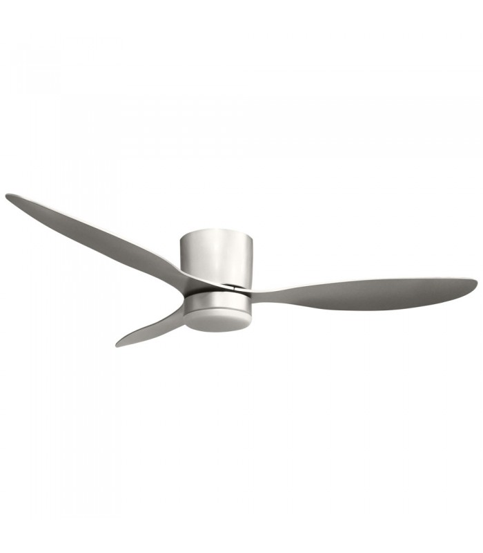 Ventilador Nasim DC 16W 1600Lm 3 Aspas Plata