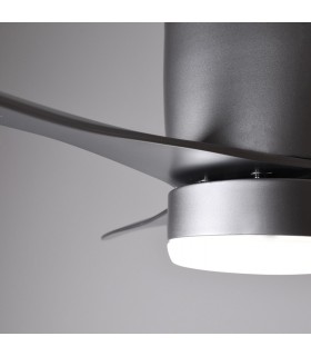 Ventilador Nasim DC 16W 1600Lm 3 Aspas Plata