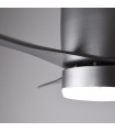Ventilador Nasim DC 16W 1600Lm 3 Aspas Plata