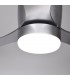 Ventilador Nasim DC 16W 1600Lm 3 Aspas Plata