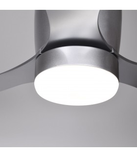 Ventilador Nasim DC 16W 1600Lm 3 Aspas Plata
