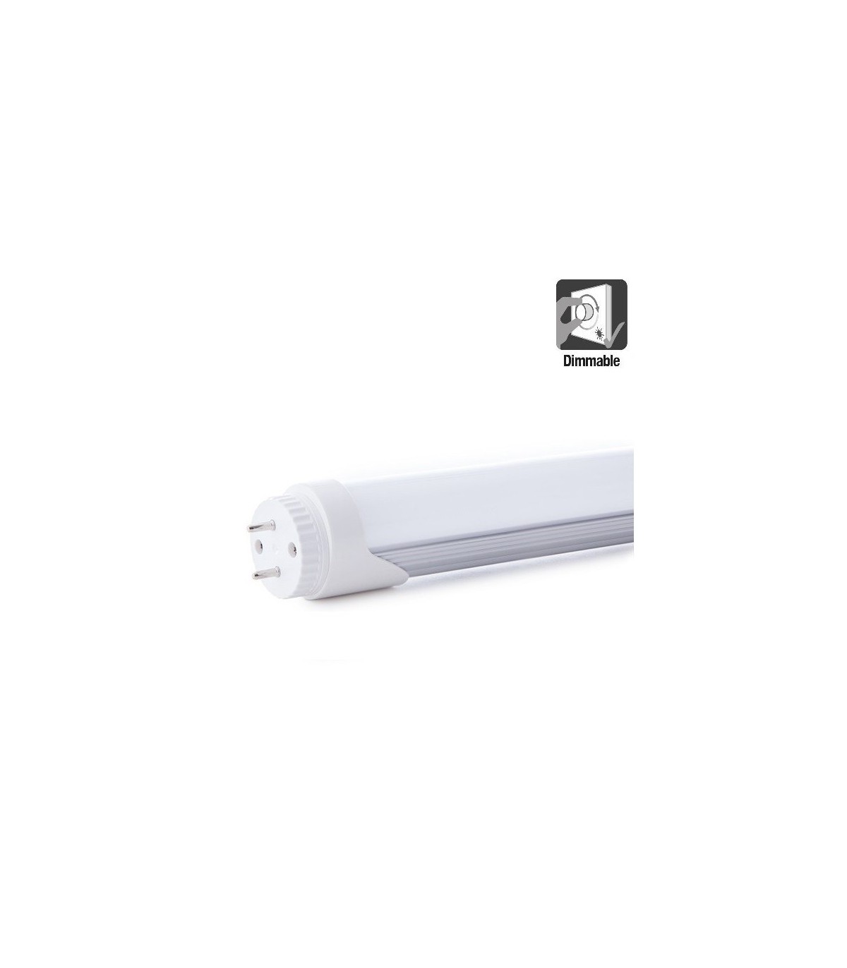 Tubo LED 120cm 18W 1.800Lm 120º  IP20 DIMMABLE