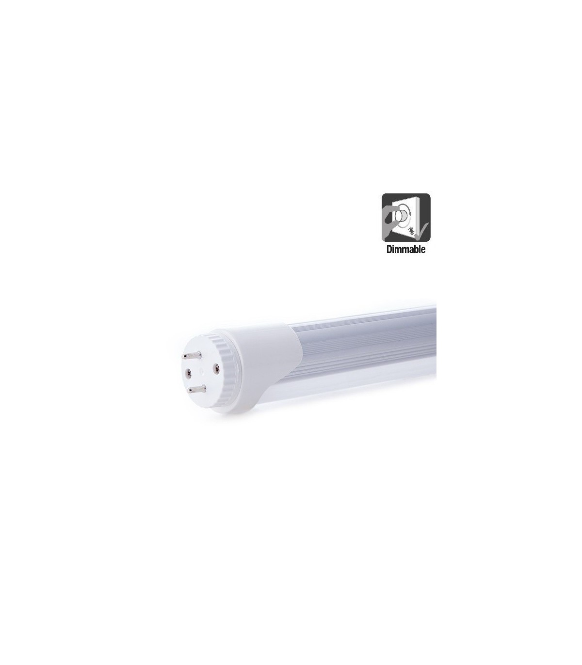 Tubo LED 120cm 18W 1.800Lm 120º  IP20 DIMMABLE